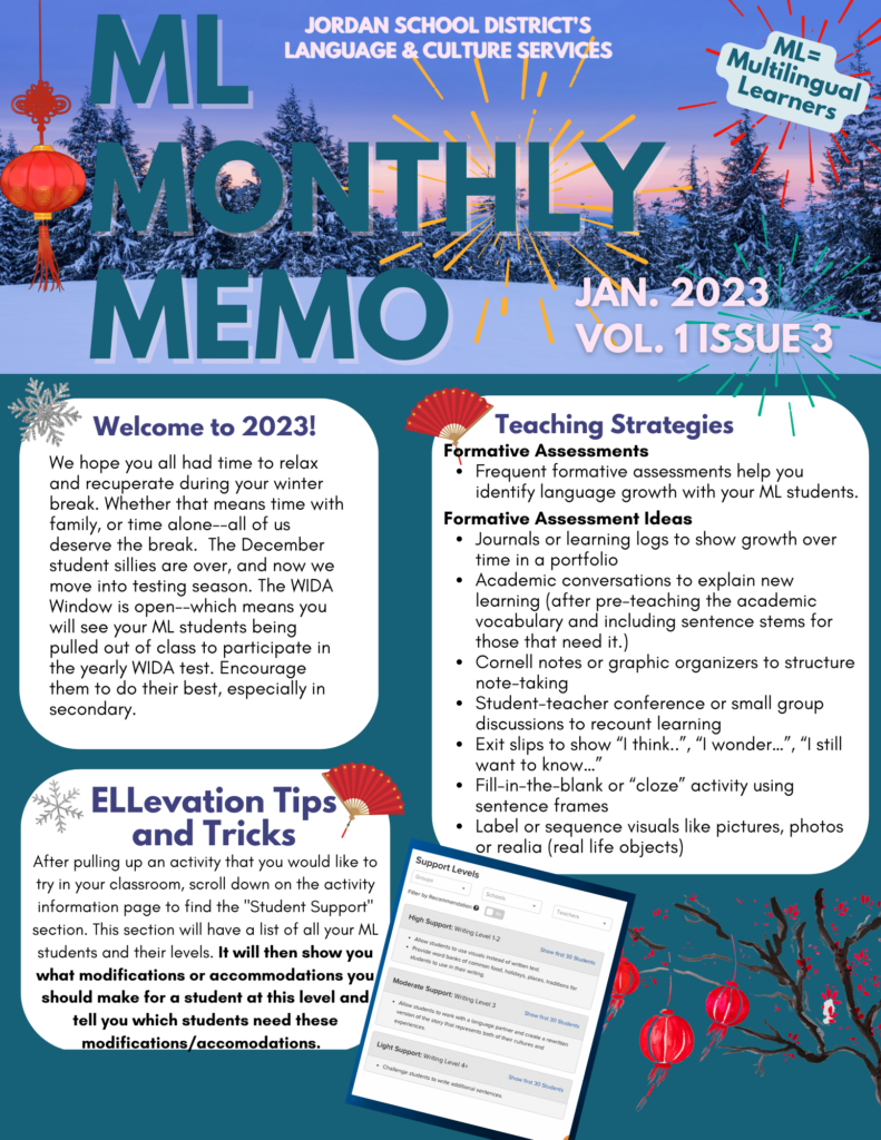 Jan. 2023 ML Monthly Memo